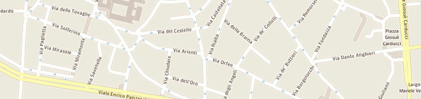Mappa della impresa autoscuola s cristoforo a BOLOGNA
