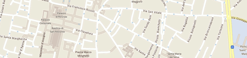 Mappa della impresa scrivano luciano a BOLOGNA