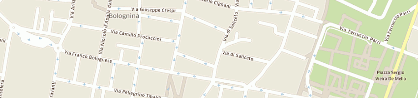 Mappa della impresa malaguti luigi a BOLOGNA