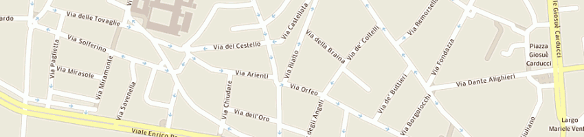 Mappa della impresa desa di de salvia lorenzo a BOLOGNA