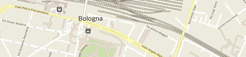 Mappa della impresa arca nazionale a BOLOGNA