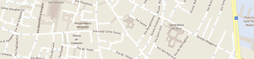 Mappa della impresa parrilli mario a BOLOGNA