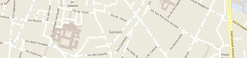 Mappa della impresa new trend snc di arienti roberta e c a BOLOGNA
