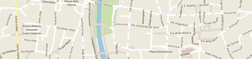 Mappa della impresa kofler egon a BOLZANO