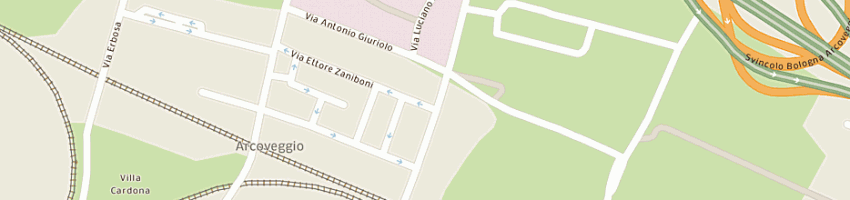 Mappa della impresa pedrini fabrio a BOLOGNA