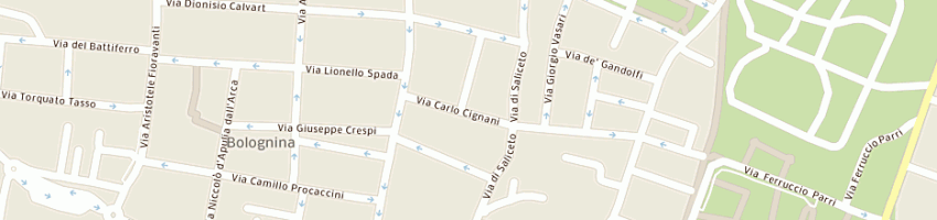 Mappa della impresa bigiotteria stefy di lippi stefania a BOLOGNA