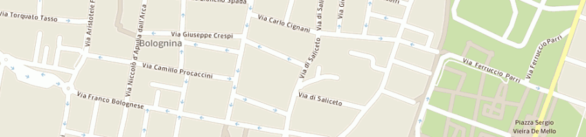 Mappa della impresa stagni e giovannini e c sas a BOLOGNA