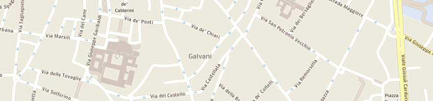 Mappa della impresa ugolini roberto a BOLOGNA