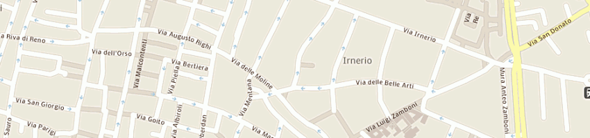 Mappa della impresa cantina bentivoglio a BOLOGNA
