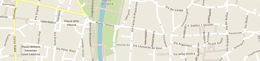 Mappa della impresa municipio di bolzano a BOLZANO