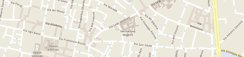 Mappa della impresa scuole pubbliche scuole medie gbmartini a BOLOGNA