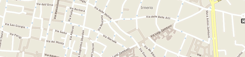 Mappa della impresa cofathec servizi spa a BOLOGNA