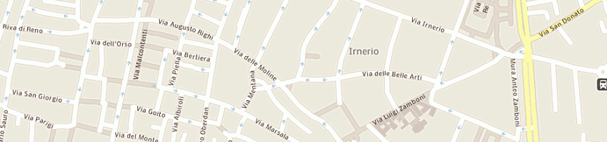 Mappa della impresa bravo caffe' a BOLOGNA