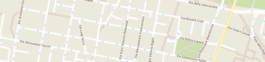 Mappa della impresa bovi arch maurizio a BOLOGNA