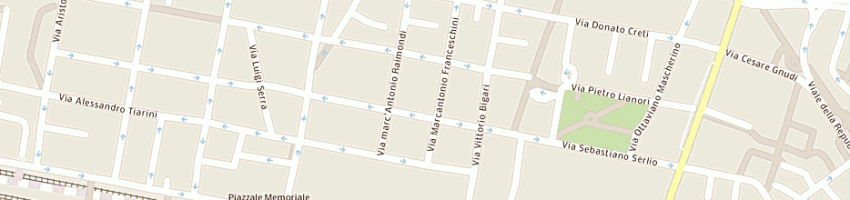 Mappa della impresa tamossi valeriano a BOLOGNA