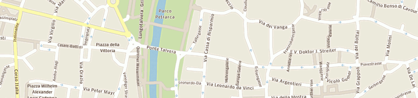 Mappa della impresa christal sas di pircher christine x c a BOLZANO