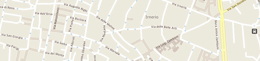 Mappa della impresa gobbo sandro a BOLOGNA