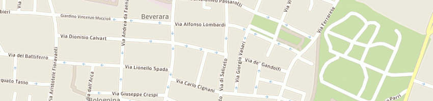 Mappa della impresa frascaroli elena a BOLOGNA