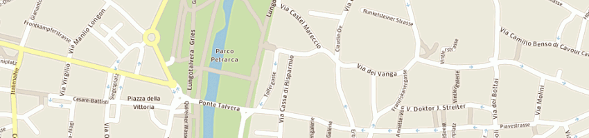Mappa della impresa convento eucarestini a BOLZANO