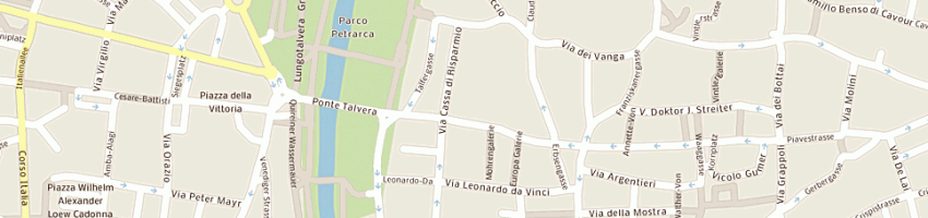 Mappa della impresa bar diana a BOLZANO