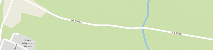 Mappa della impresa olivieri luca a ZIMELLA