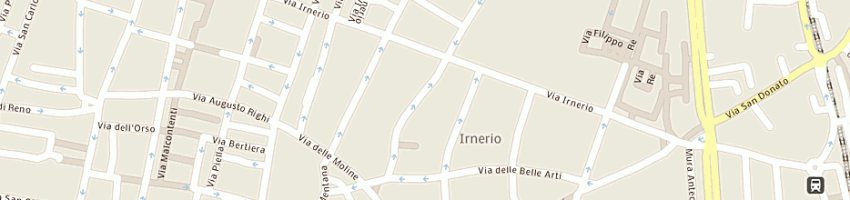 Mappa della impresa scala gennaro a BOLOGNA