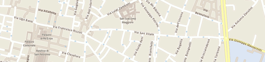 Mappa della impresa bar libuan a BOLOGNA