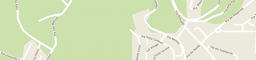 Mappa della impresa vielle di rotelli alessandro a SCHIO