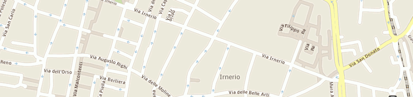 Mappa della impresa centro culturale enrico manfredini a BOLOGNA