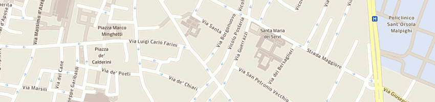 Mappa della impresa traversi franco a BOLOGNA