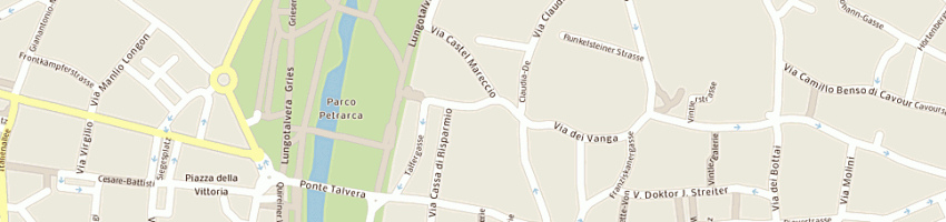 Mappa della impresa antichita di farbene giorgio a BOLZANO