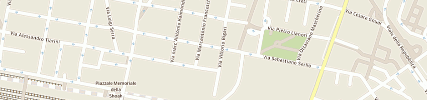 Mappa della impresa amodeo giuseppe a BOLOGNA