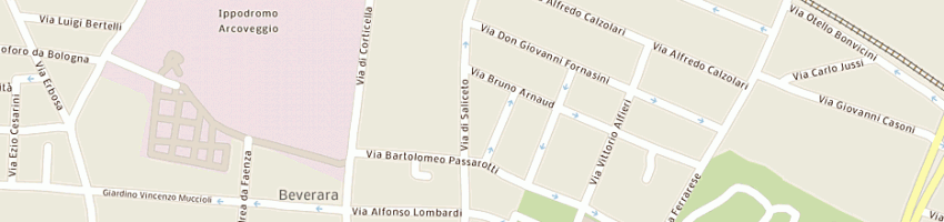 Mappa della impresa cassa coop fra dipendenti atc di bologna soc coopa rl a BOLOGNA
