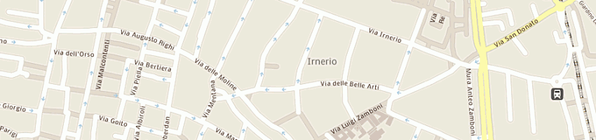 Mappa della impresa fazio rosina e scandellari angela snc a BOLOGNA