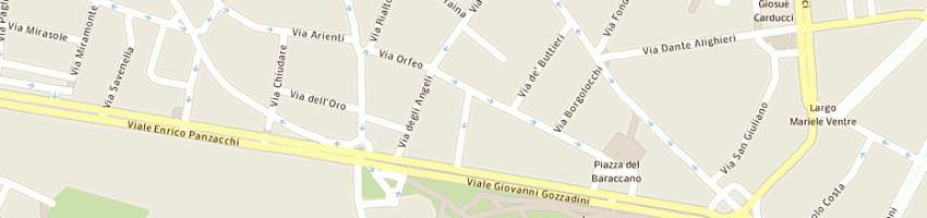 Mappa della impresa scuola elementare a BOLOGNA