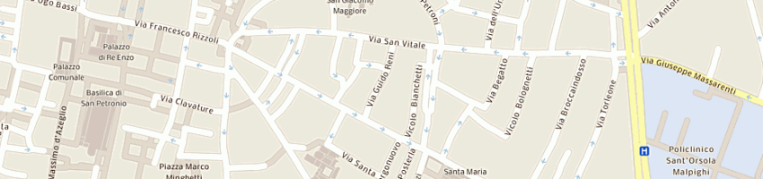 Mappa della impresa cattani manuela a BOLOGNA