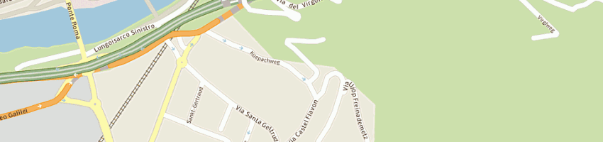 Mappa della impresa thurnhof des berger andreas a BOLZANO