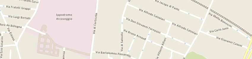 Mappa della impresa euro costruzioni di bertuglia piero a BOLOGNA