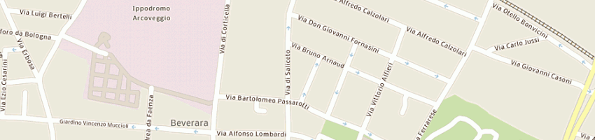 Mappa della impresa novadent (snc) a BOLOGNA