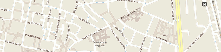 Mappa della impresa patron libreria a BOLOGNA