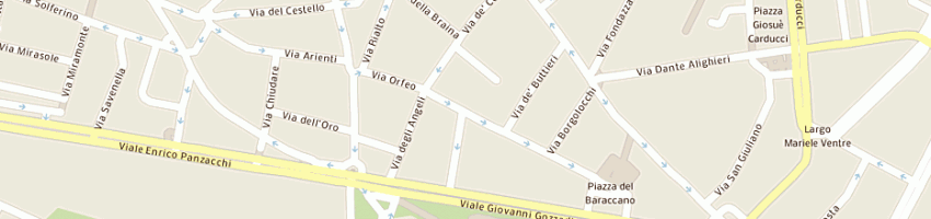 Mappa della impresa clea societa a responsabilita limitata unipersonale a BOLOGNA