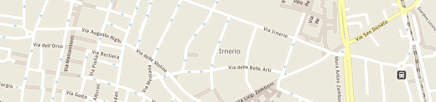 Mappa della impresa hayat mahammad a BOLOGNA
