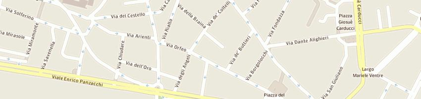 Mappa della impresa gotti paolo a BOLOGNA