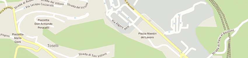 Mappa della impresa studio tecnico faustini riccardo a SIENA