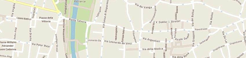Mappa della impresa bar gingerino a BOLZANO
