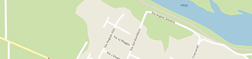 Mappa della impresa banca di credito cooperativo del basso veronese soc coop a rl a VILLA BARTOLOMEA