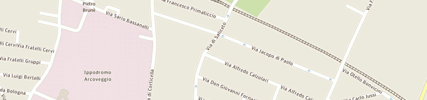 Mappa della impresa schampoo parrucchieri di piovani mirca a BOLOGNA