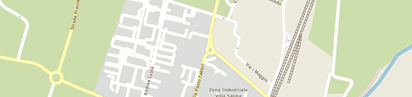 Mappa della impresa fisher process srl a CASTEL MAGGIORE