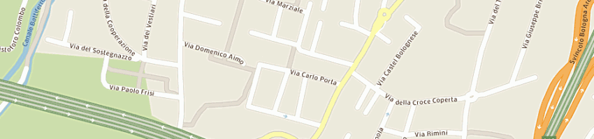 Mappa della impresa conti massimo a BOLOGNA