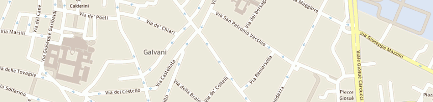 Mappa della impresa progem srl a BOLOGNA